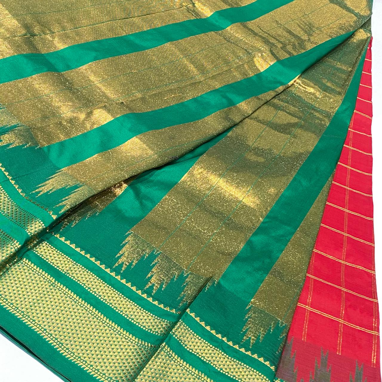 Semi Silk Ilkal Saree