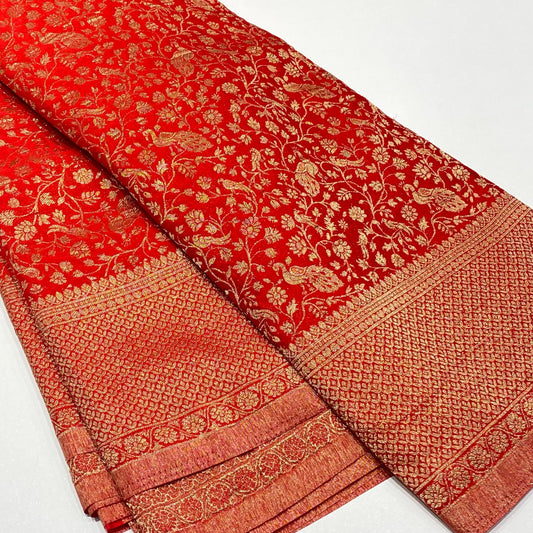 Designer Brocade Banarasi Saree