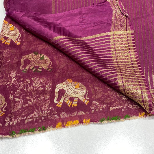 Semi Mysore Silk Saree