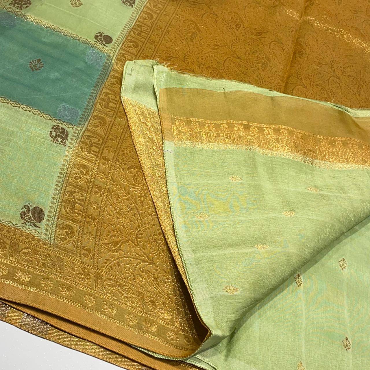 Semi Mysore Silk Saree
