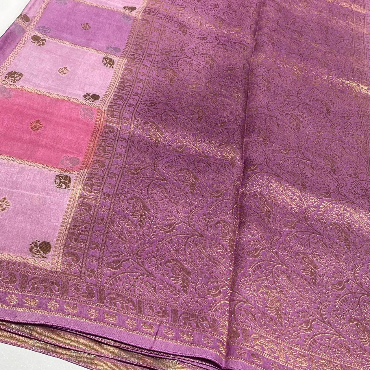 Semi Mysore Silk Saree