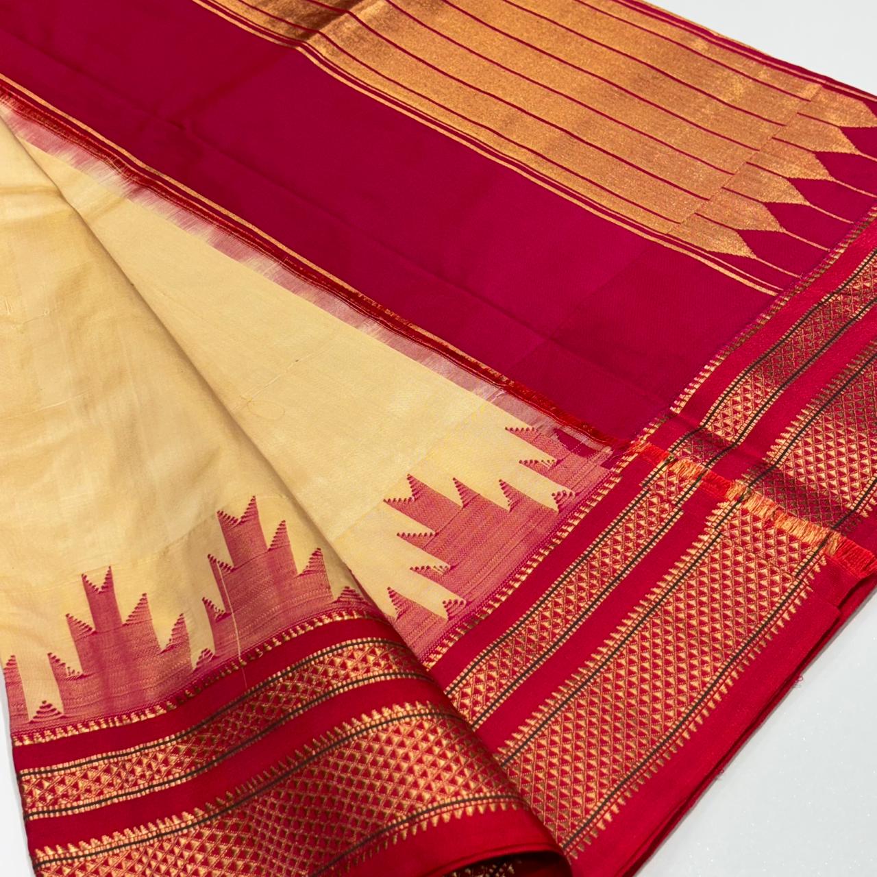 Pure Silk Ilkal Saree