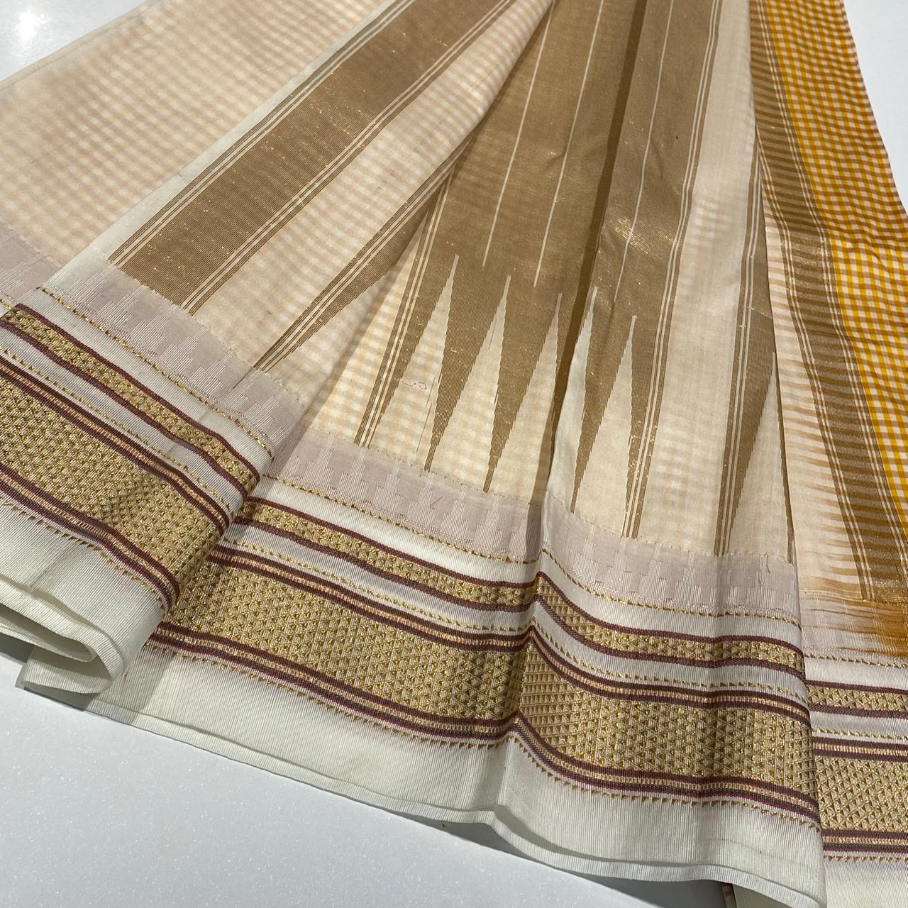 Semi Ilkal Silk Saree