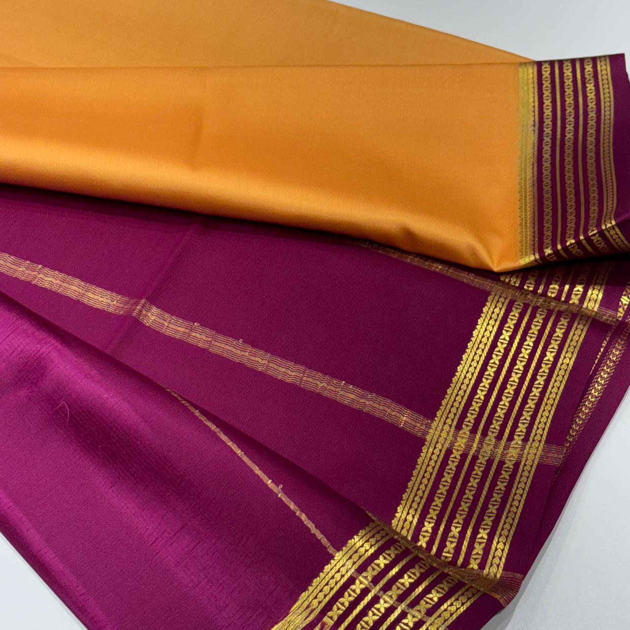 Pure Mysore Silk Saree