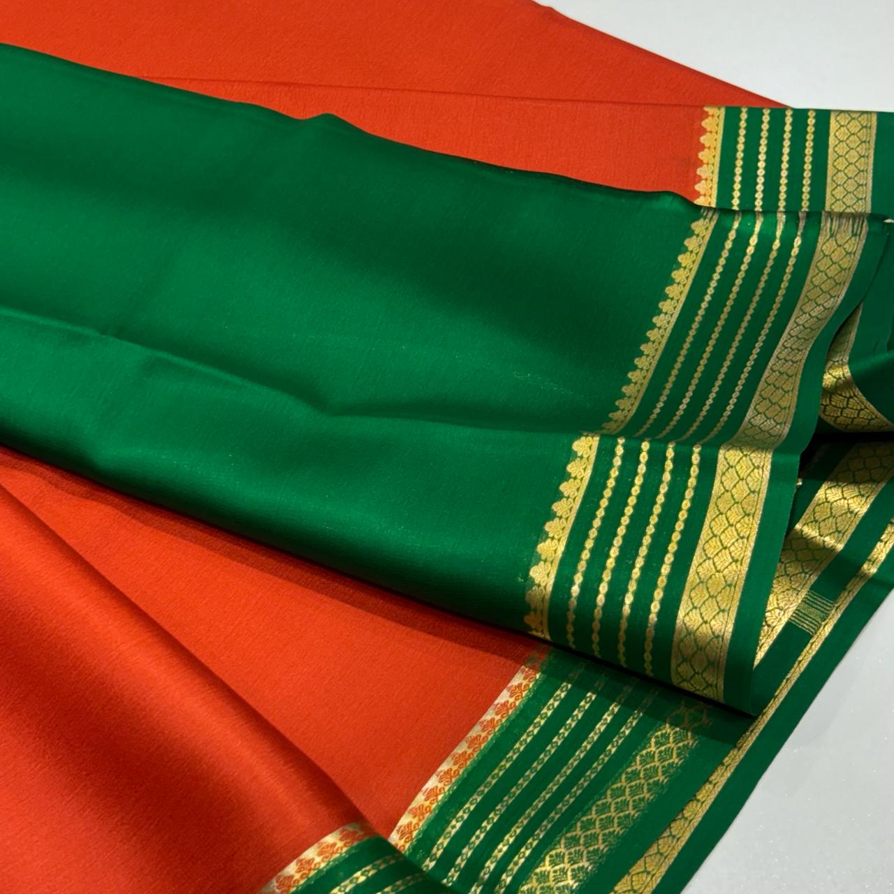 Pure Mysore Silk Saree
