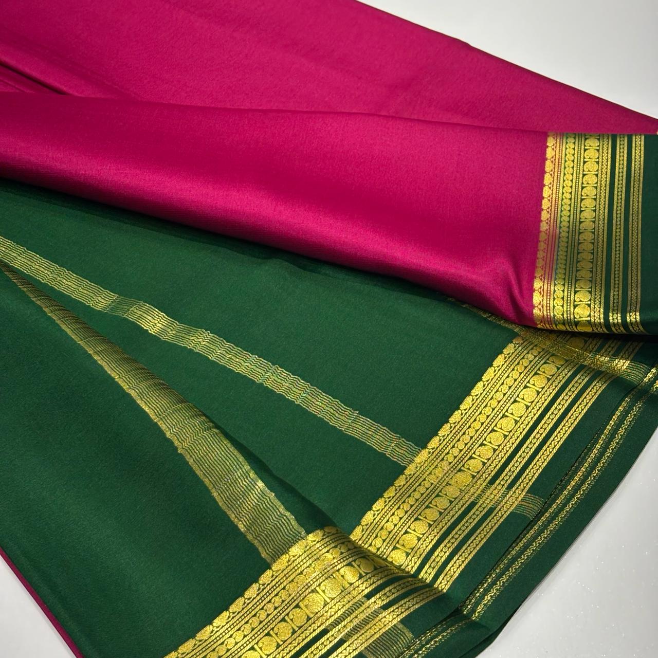 Pure Mysore Silk Saree