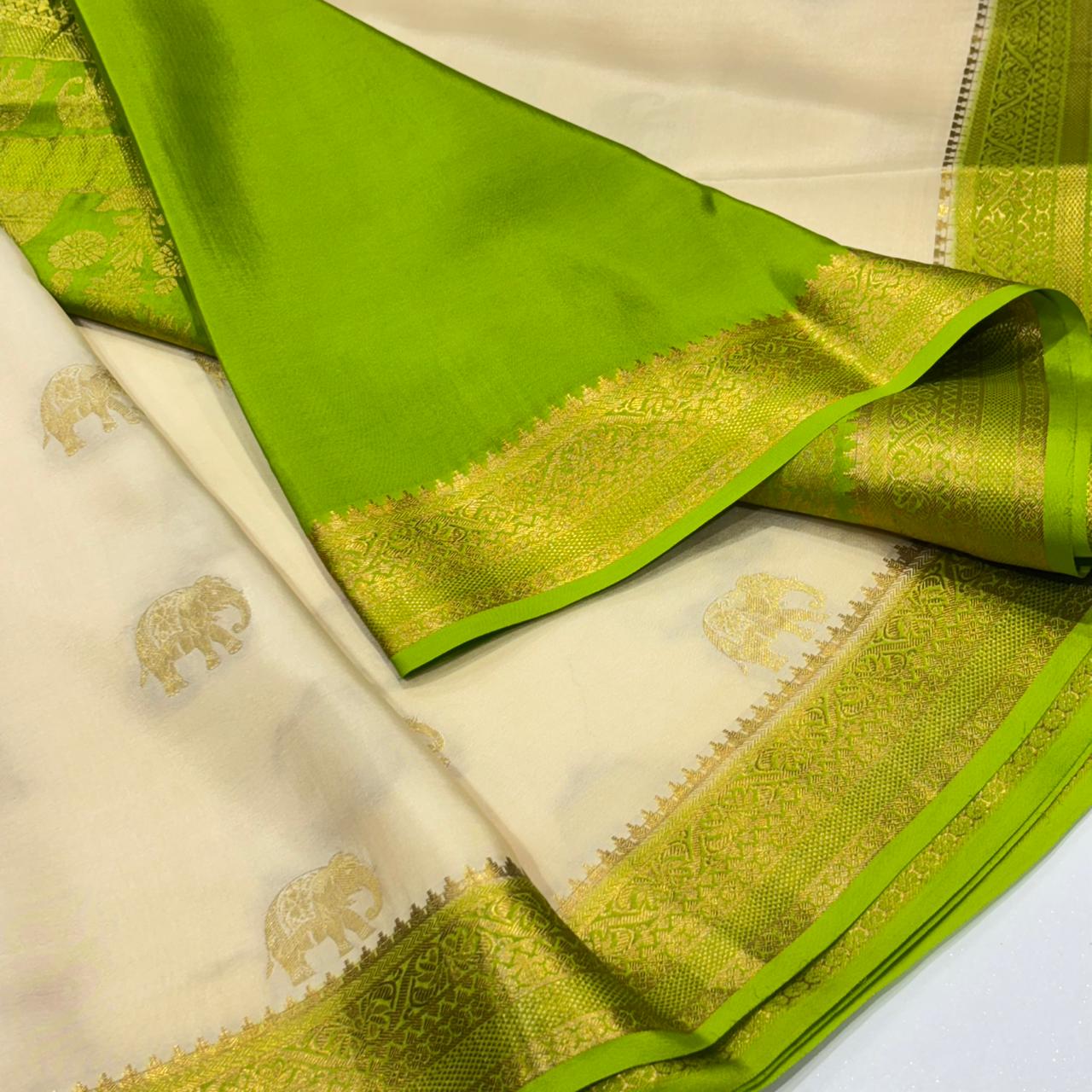 Pure Mysore Silk Saree