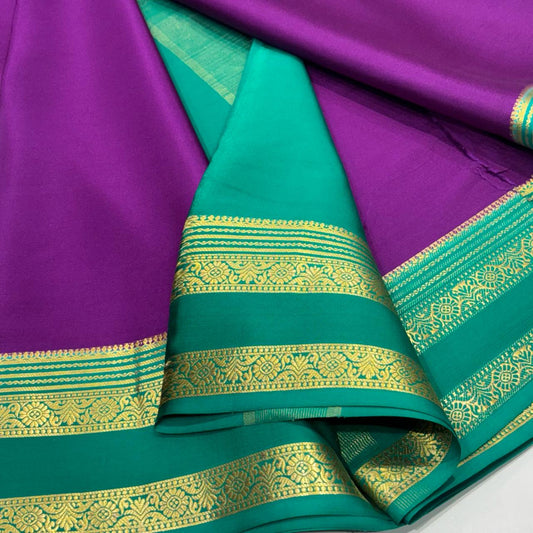 Pure Mysore Crepe Silk Saree