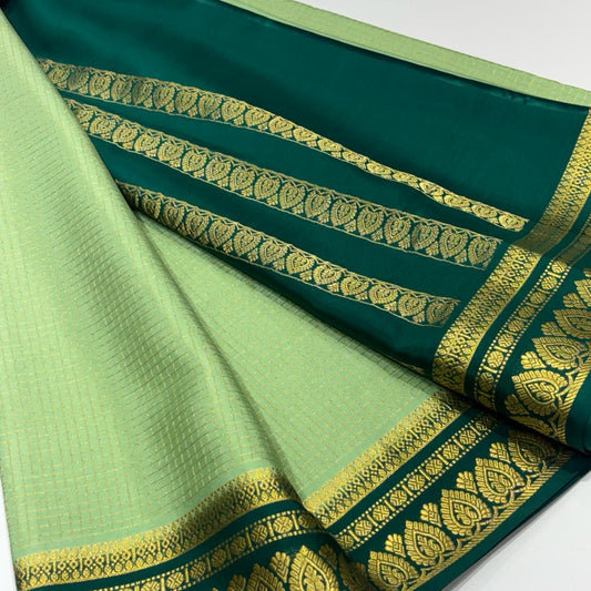 Pure Mysore Crepe Silk Saree
