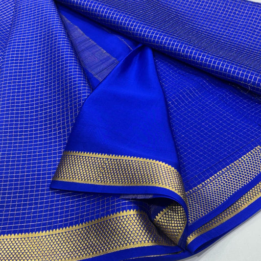 Pure Mysore Crepe Silk Saree