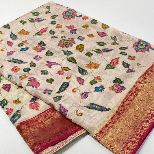 Royal Banaras Floral Saree