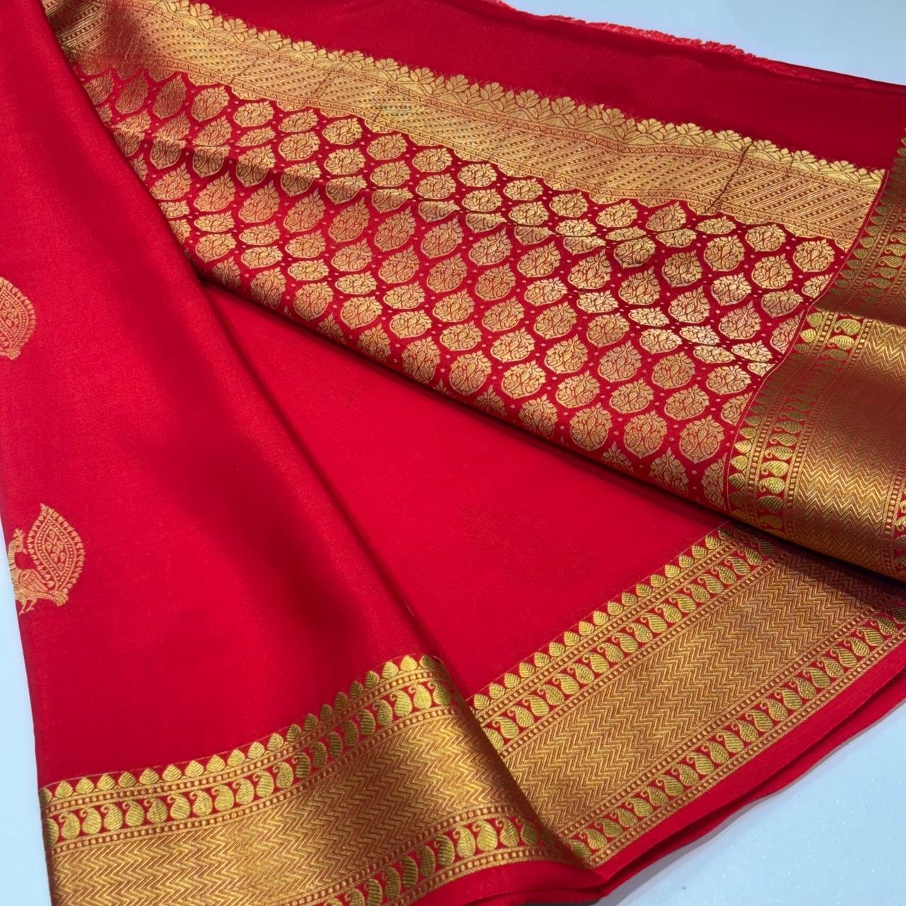 Pure Mysore Silk Saree