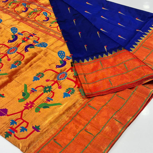 Pure Paithani Silk Saree
