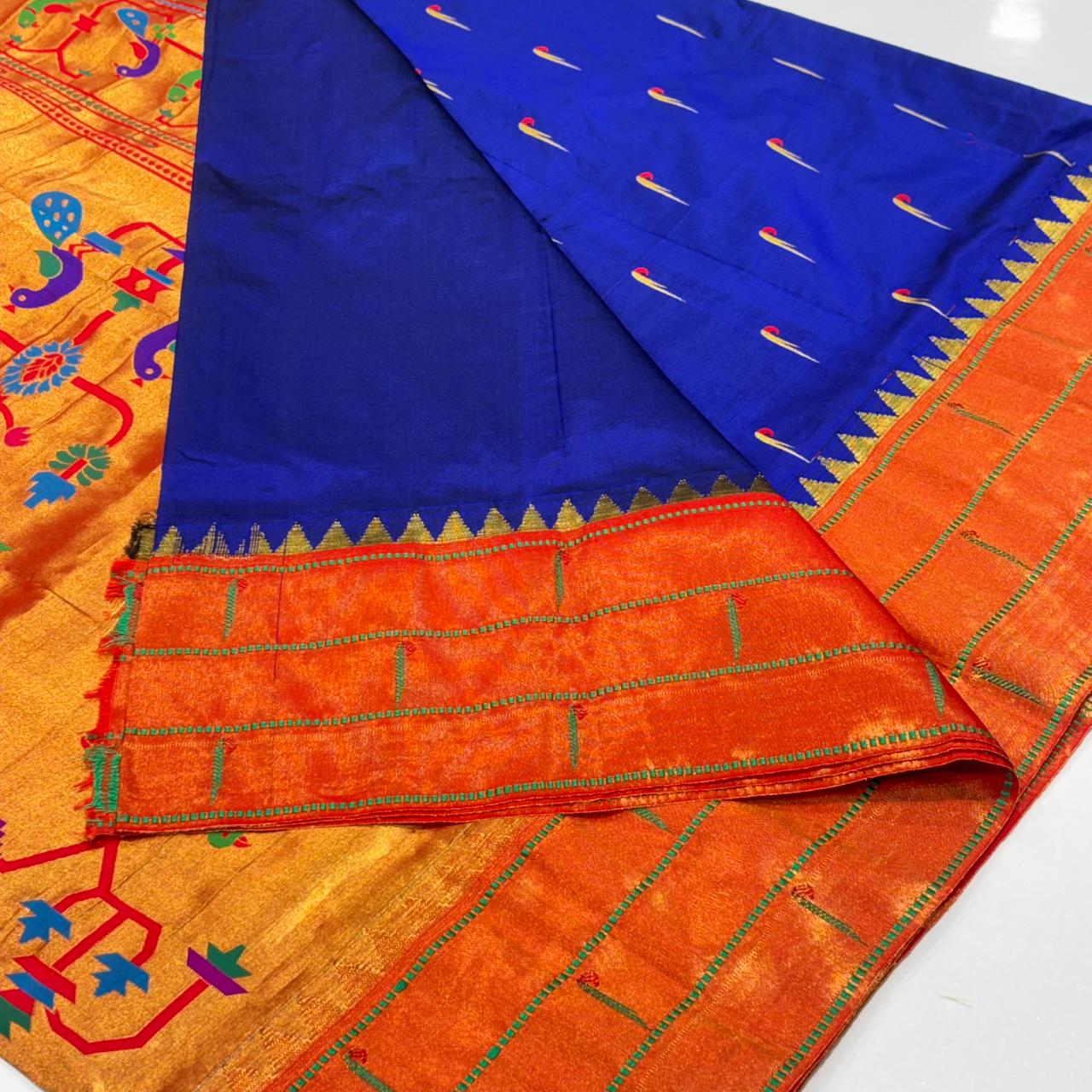 Pure Paithani Silk Saree