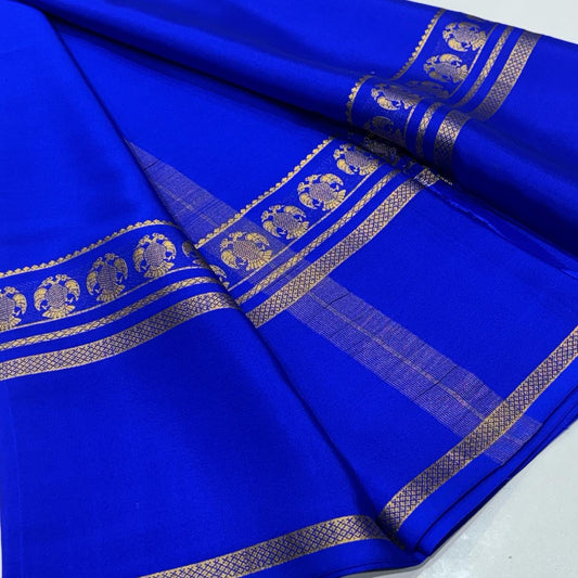 Pure Mysore Crepe Silk Saree