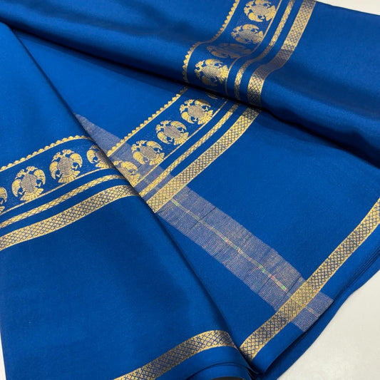 Pure Mysore Crepe Silk Saree