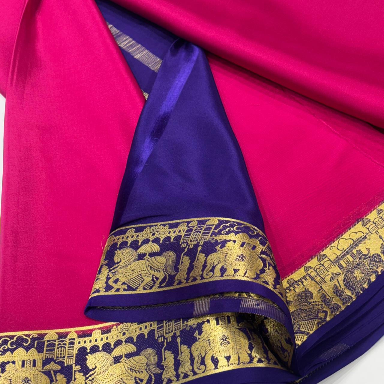 Pure Mysore Silk Saree