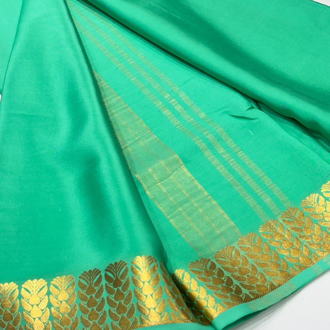Pure Mysore Silk Saree