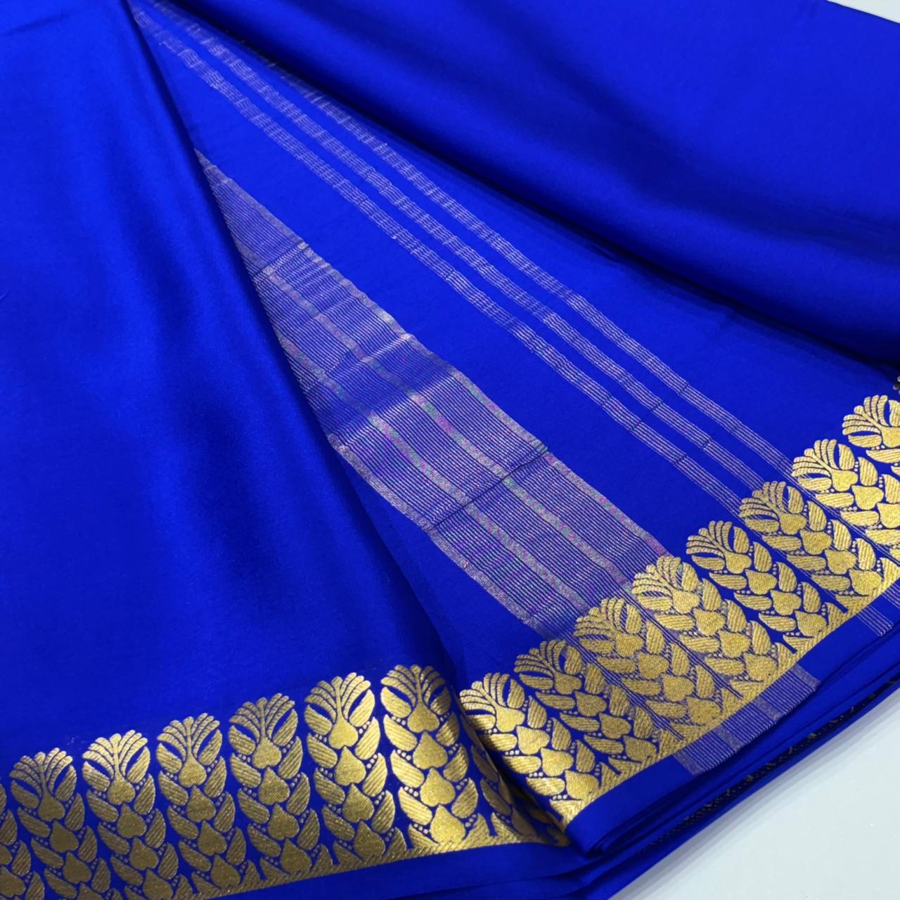 Pure Mysore Silk Saree
