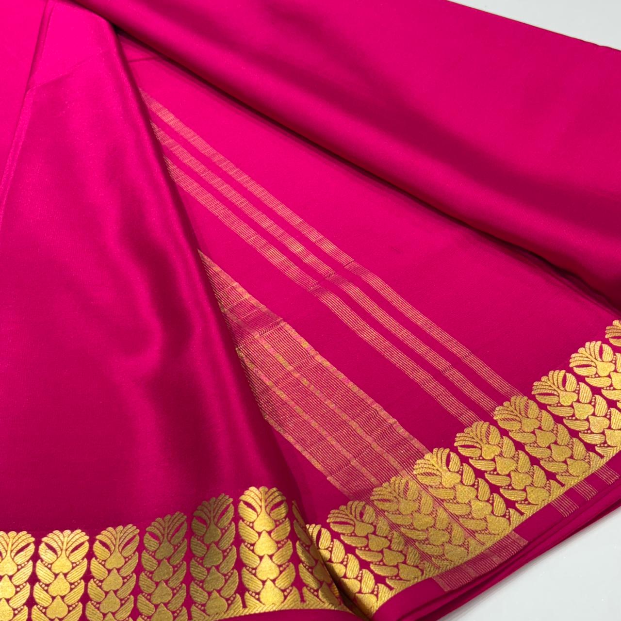 Pure Mysore Silk Saree
