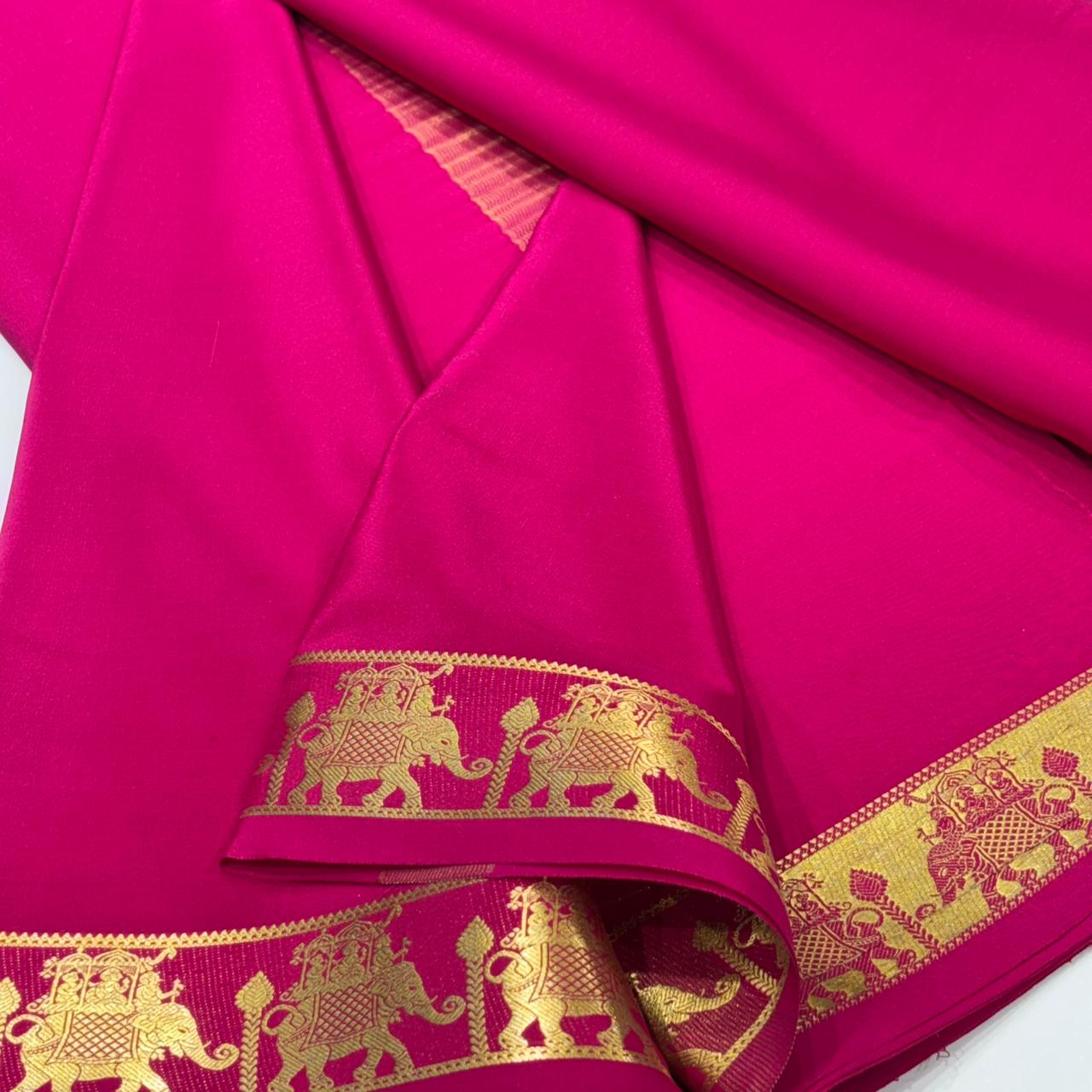 Pure Mysore Silk Saree
