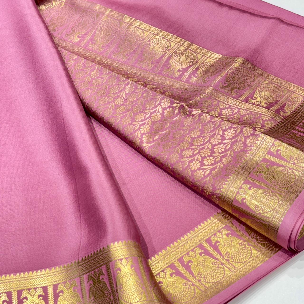 Pure Mysore Silk Saree