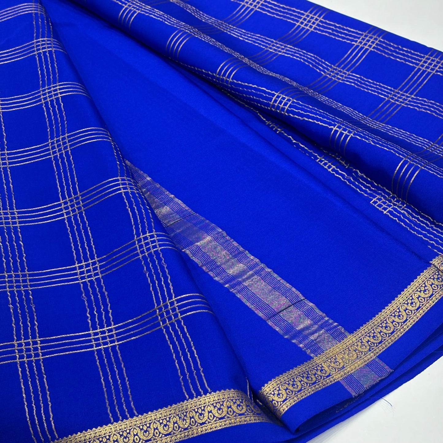 Pure Mysore Crepe Silk Saree