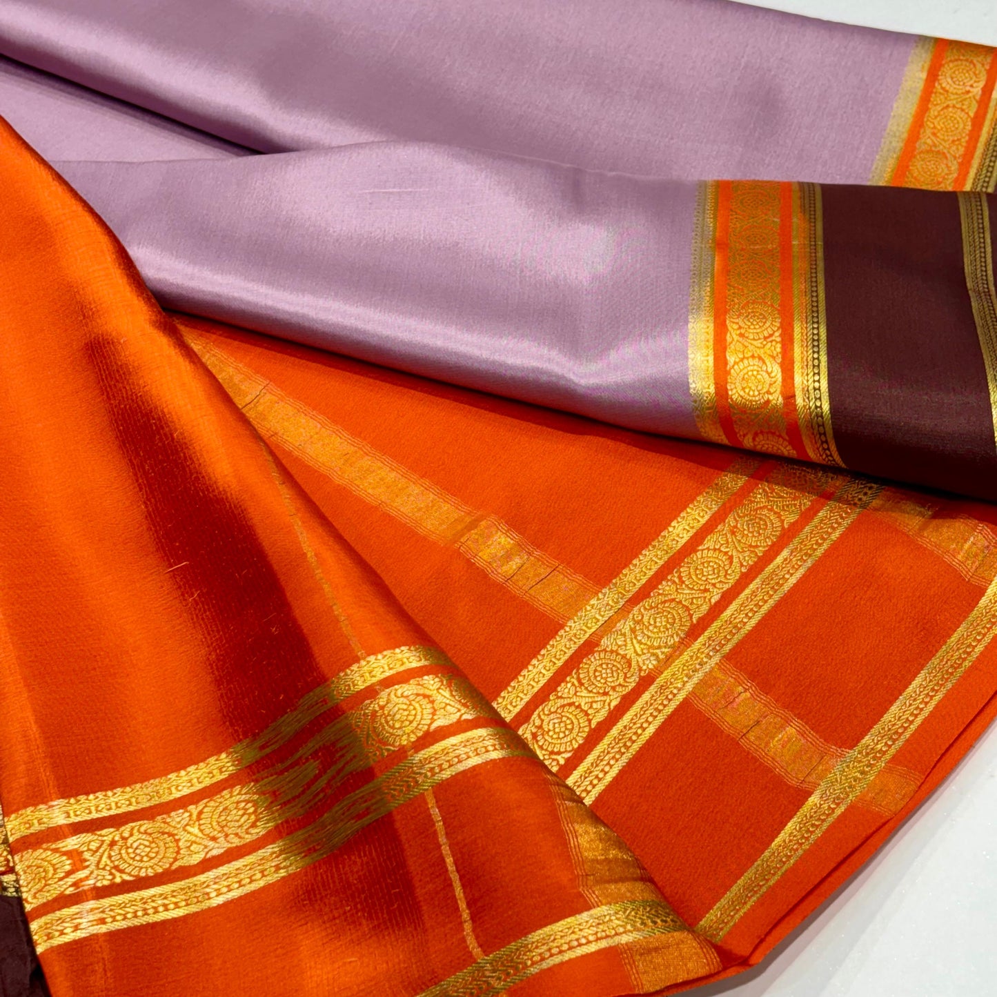 Pure Mysore Crepe Silk Saree
