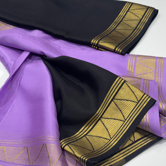 Pure Mysore Crepe Silk Saree