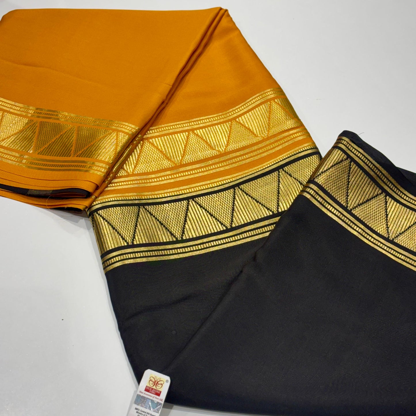 Pure Mysore Crepe Silk Saree