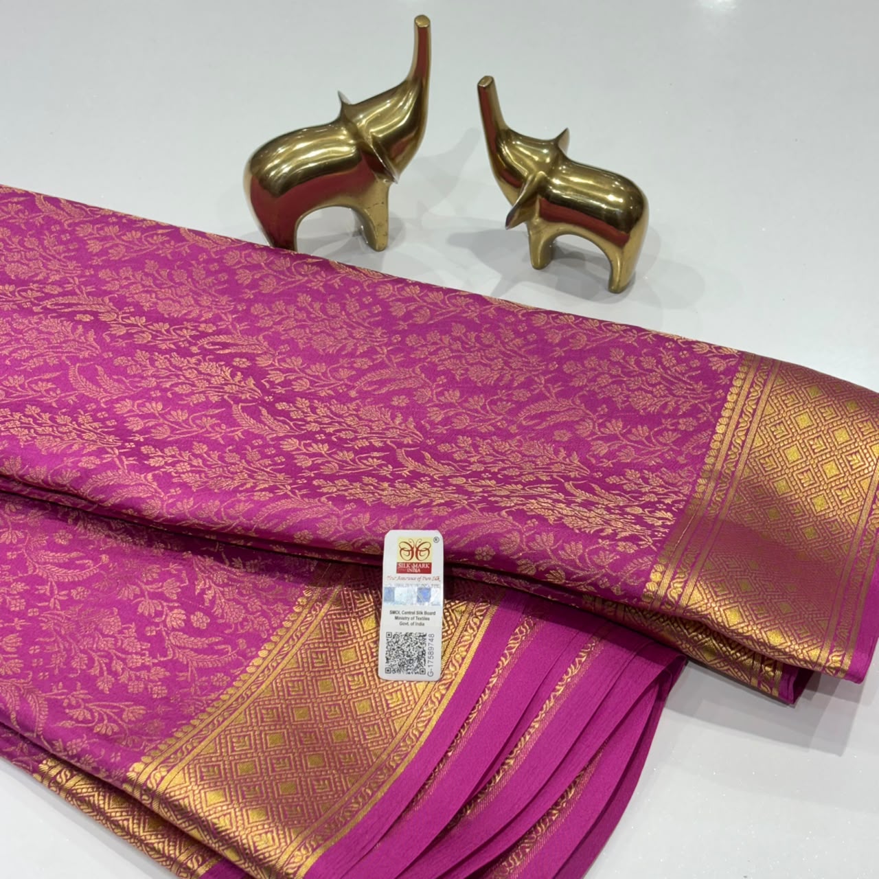 Pure Mysore Silk Saree