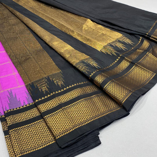 Semi Silk Ilkal Saree