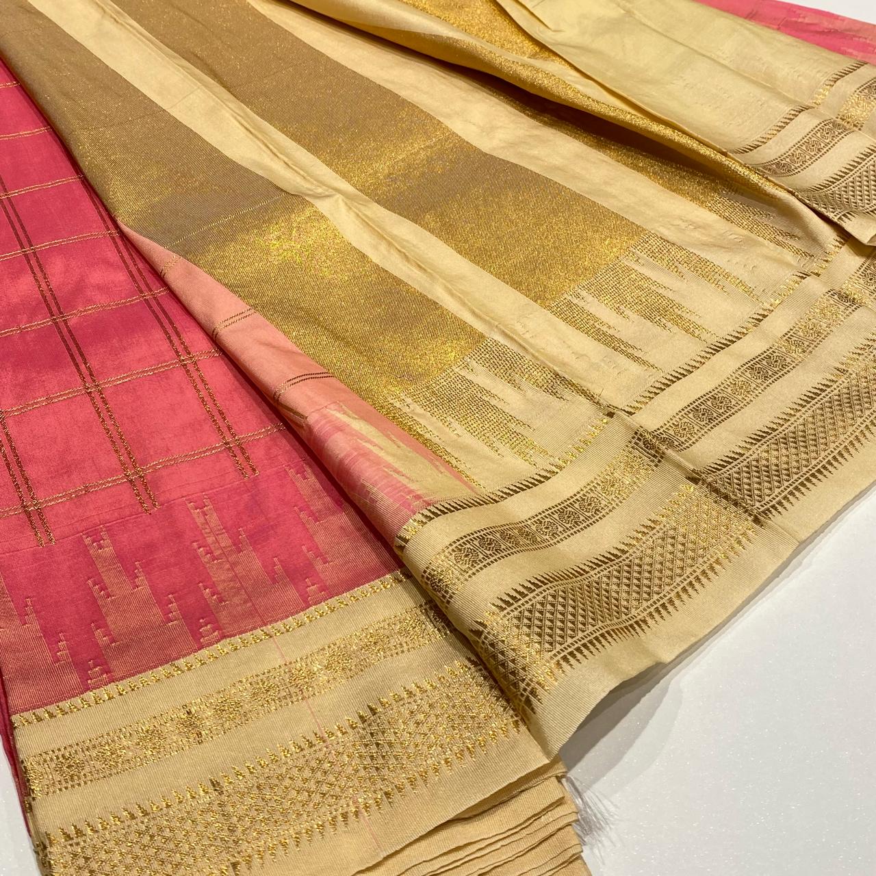 Semi Silk Ilkal Saree