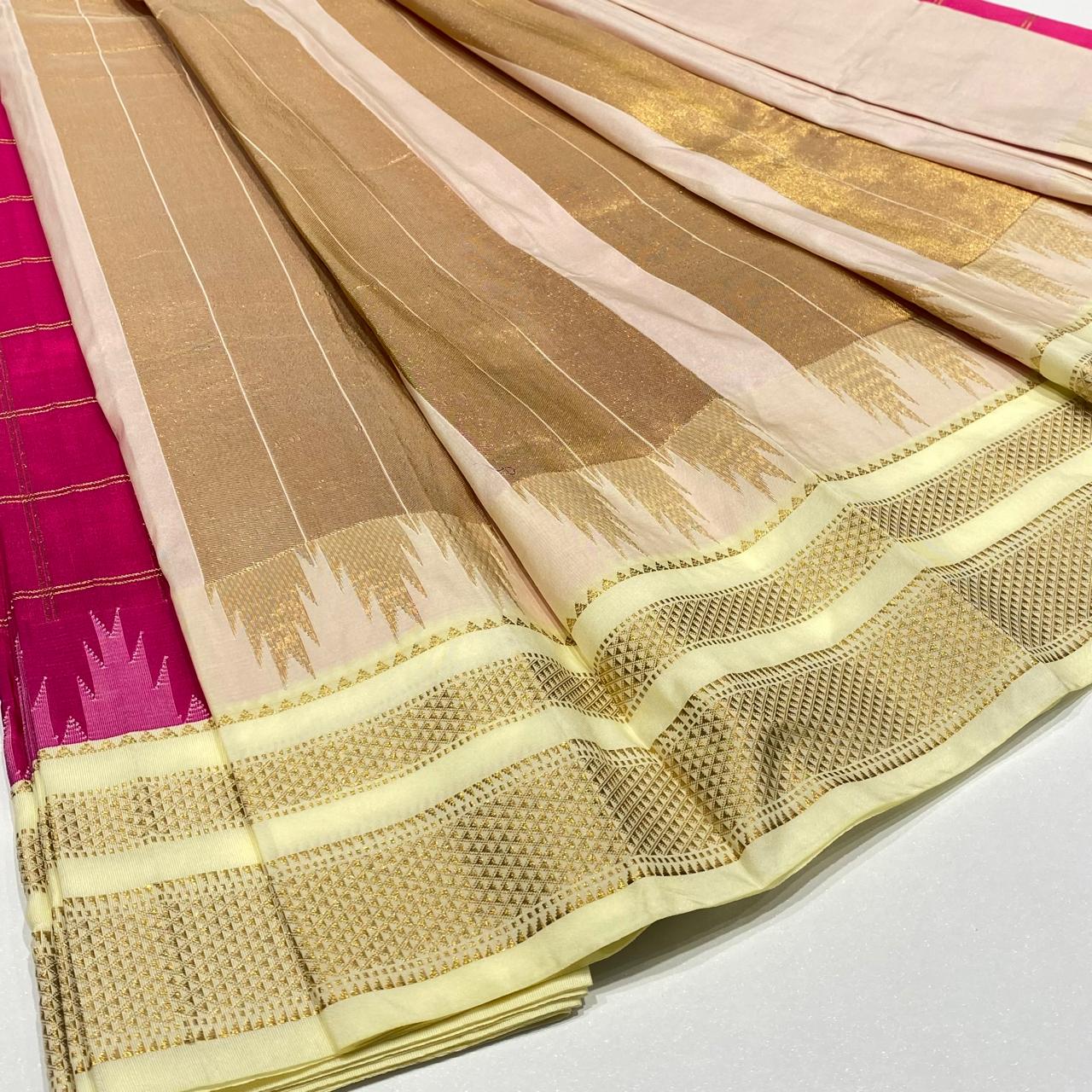 Semi Silk Ilkal Saree
