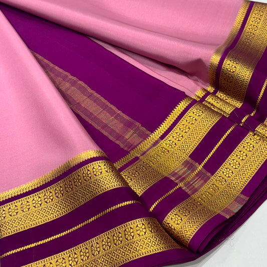 Pure Mysore Crepe Silk Saree