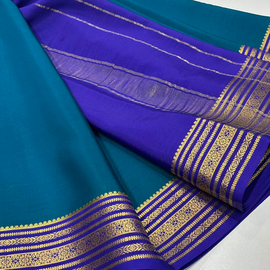 Pure Mysore Crepe Silk Saree