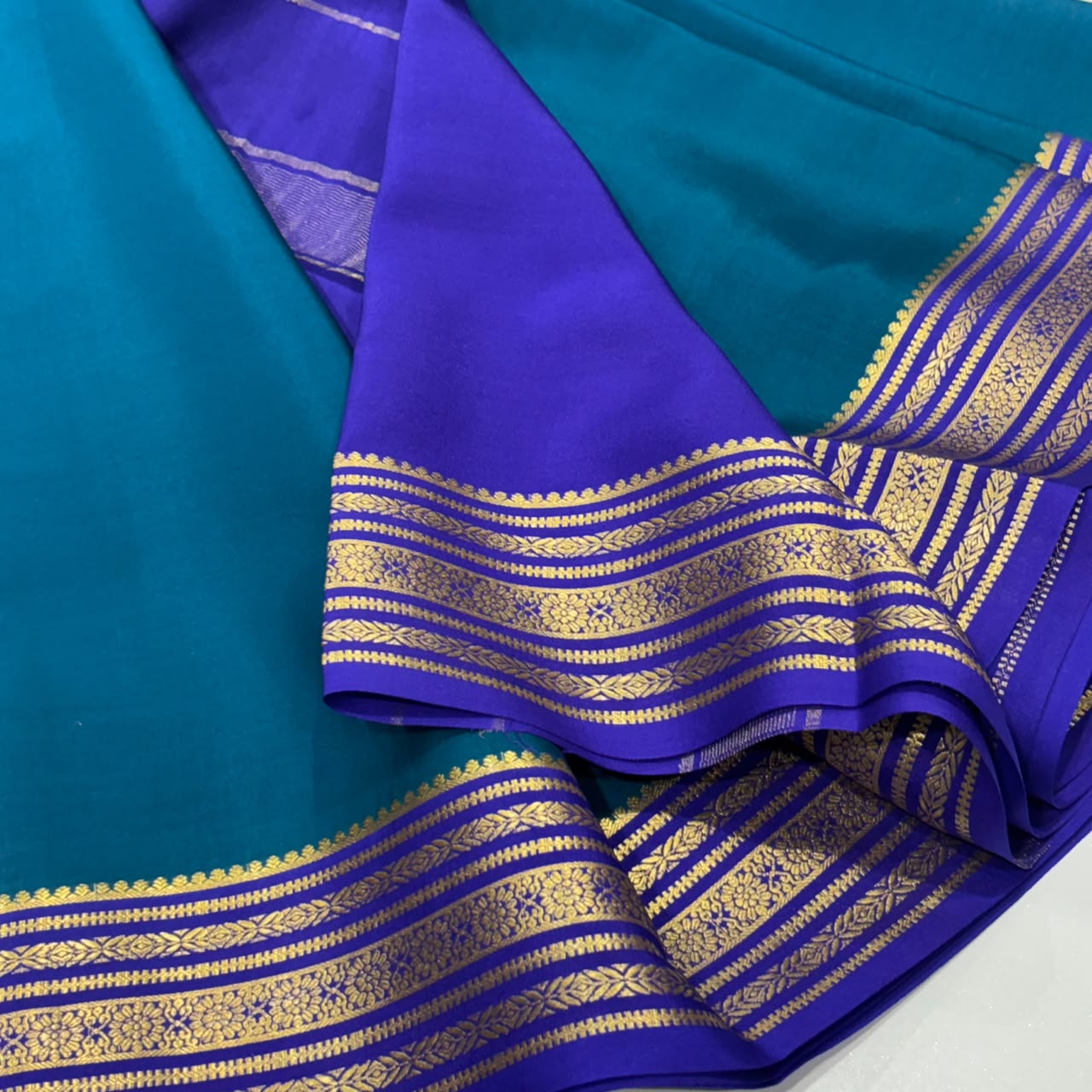 Pure Mysore Crepe Silk Saree