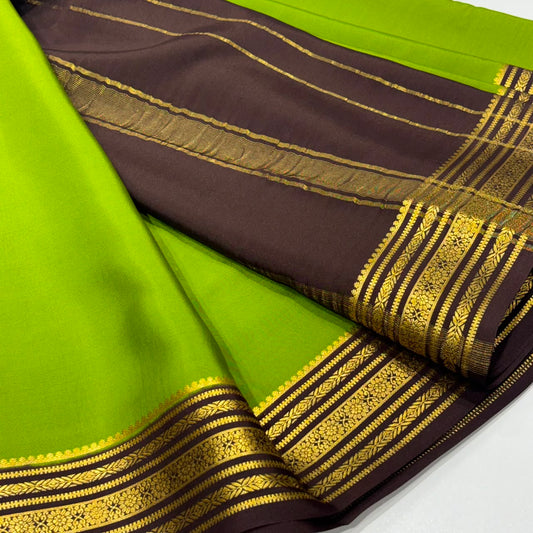 Pure Mysore Crepe Silk Saree