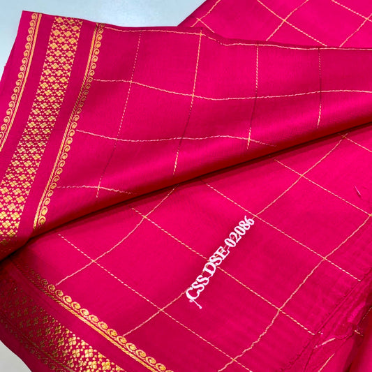 Pure Zari Mysore Silk Saree