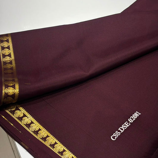 Pure Zari Mysore Silk Saree