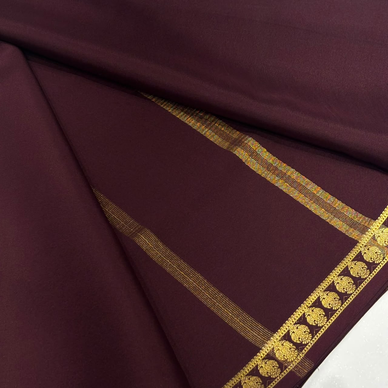 Pure Zari Mysore Silk Saree