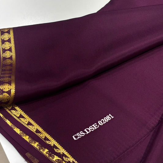 Pure Zari Mysore Silk Saree