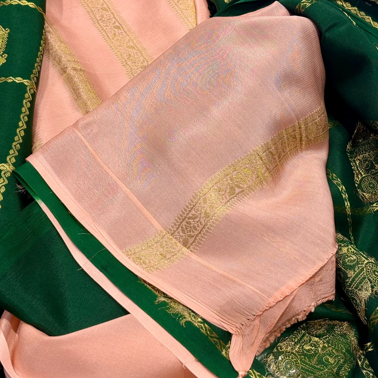 Pure Mysore Crepe Silk Saree