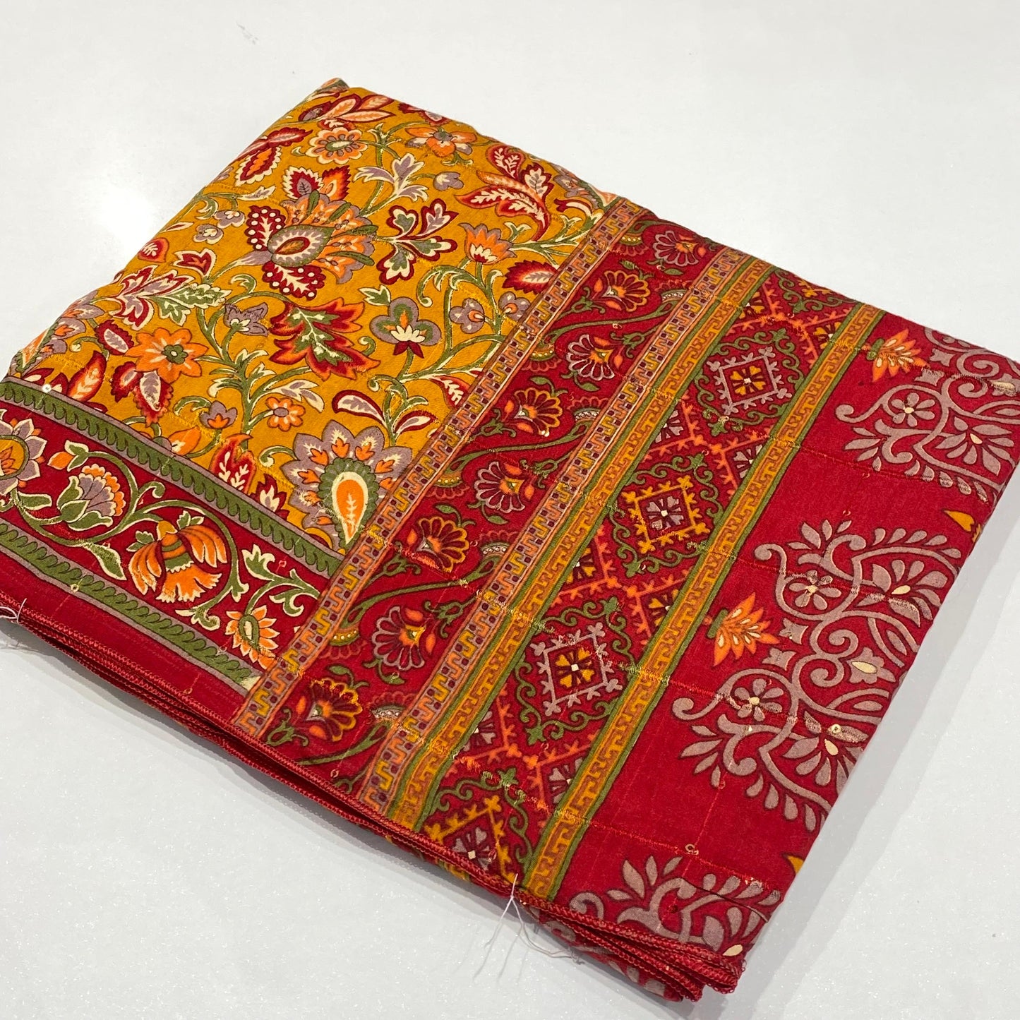 Printed Modal Crepe Saree
