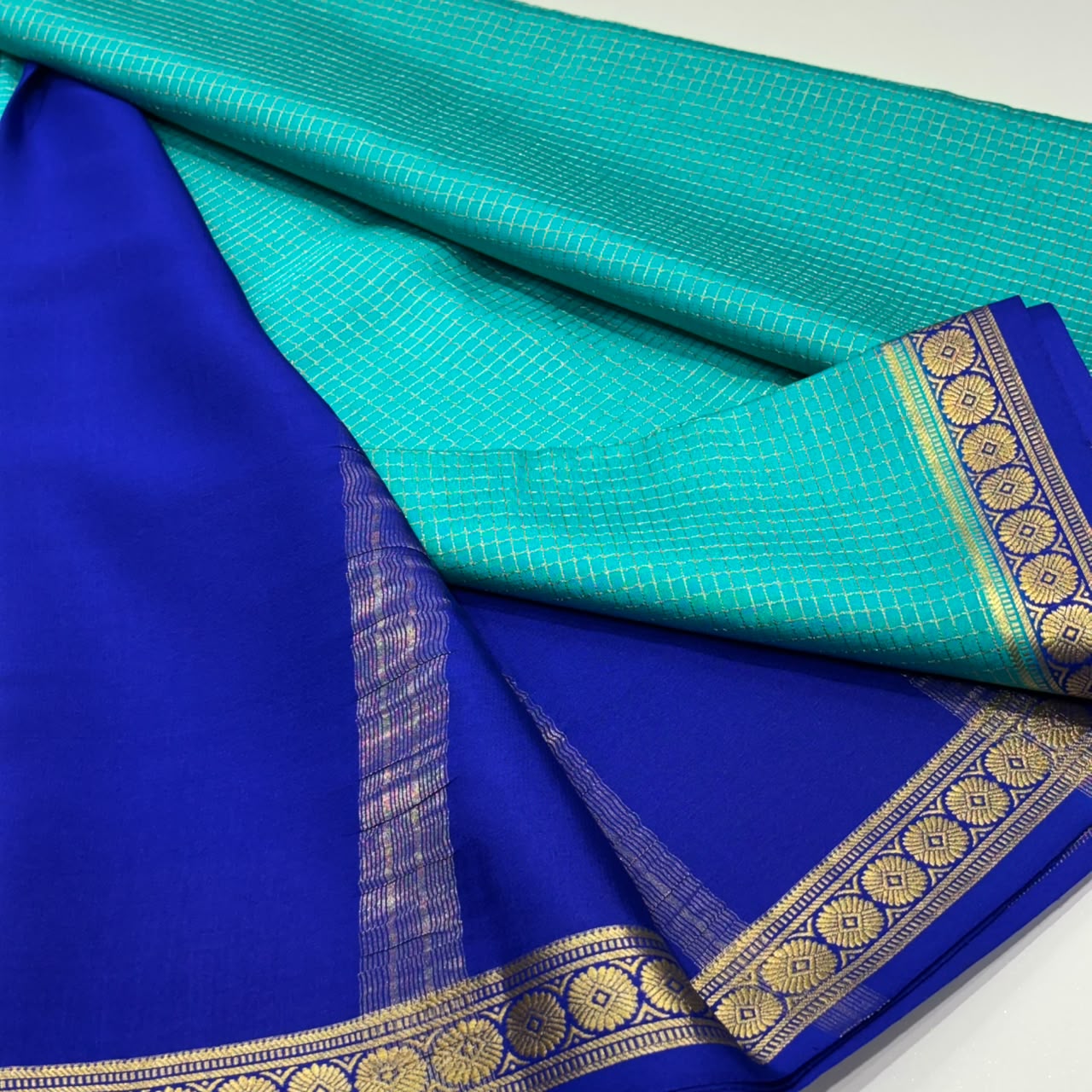 Pure Mysore Crepe Silk Saree