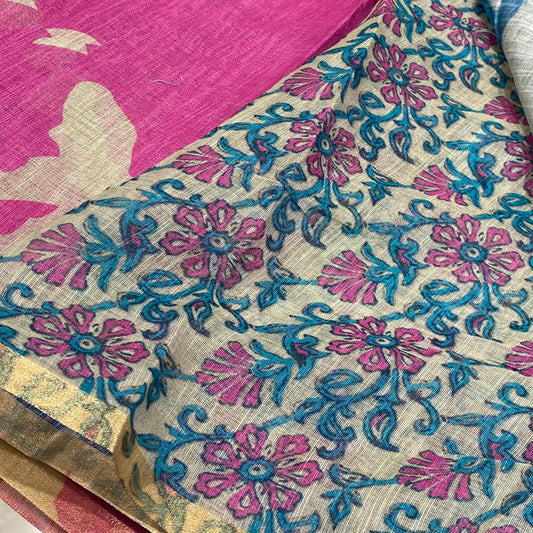 Lightweight Mul Cotton Saree