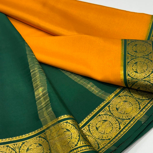 Pure Mysore Crepe Silk Saree