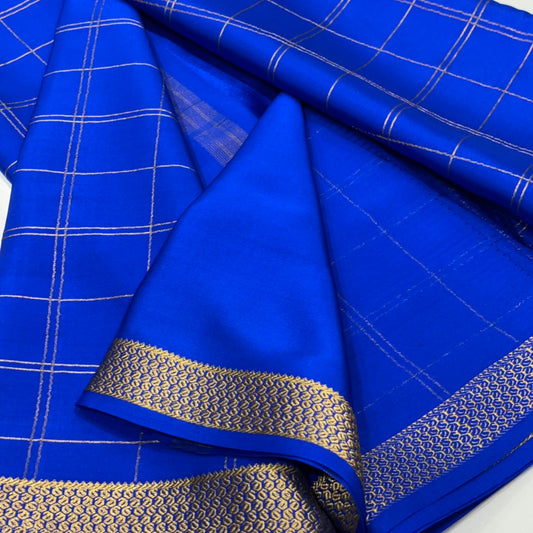Pure Mysore Crepe Silk Saree