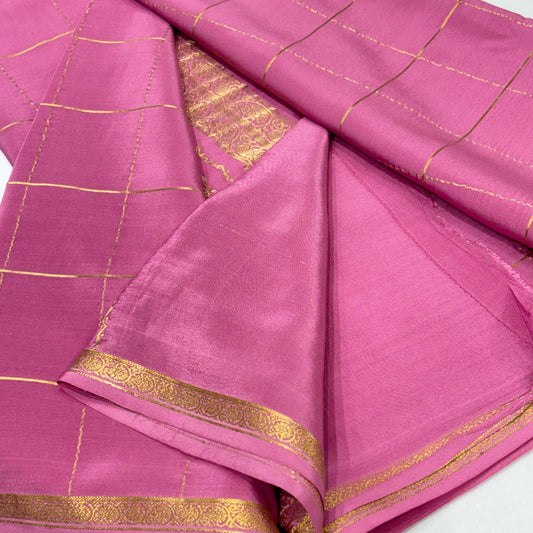 Pure Mysore Crepe Silk Saree