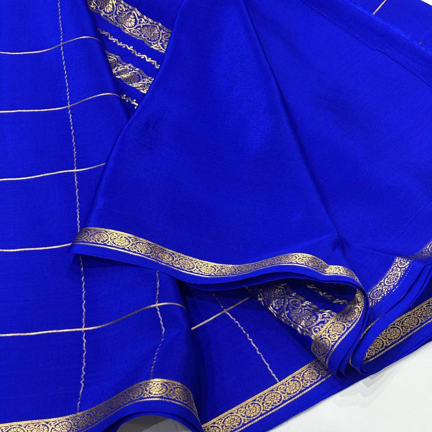 Pure Mysore Crepe Silk Saree